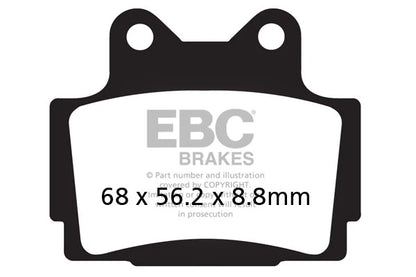 Brakes - FA104 Organic - EBC - Set Per Rotor at baycity powerparts