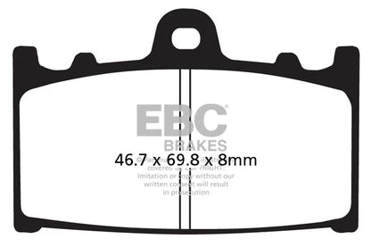 Brakes - FA158HH Fully Sintered - EBC (2 Set Front) - Two Sets baycity powerparts