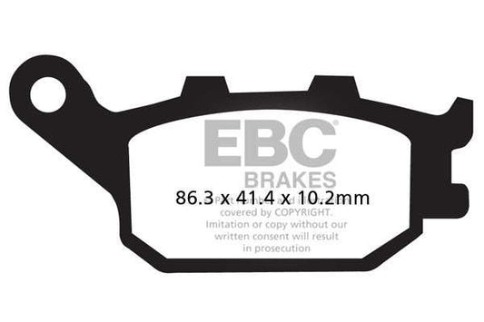 Brakes - FA174HH Fully Sintered - EBC (Rear) - Rear at baycity powerparts