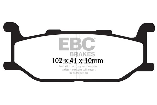Brakes - FA179HH Fully Sintered - EBC - ONE SET at baycity powerparts
