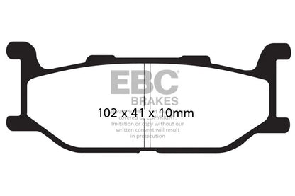 Brakes - FA179HH Fully Sintered - EBC - ONE SET at baycity powerparts