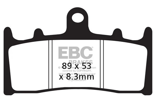 Brakes - FA188HH Fully Sintered - EBC (Front) - One Set ( one Rotor) - Front baycity powerparts