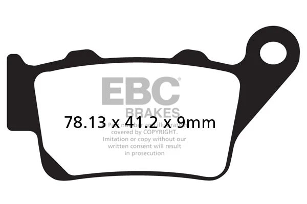 Brakes - FA208TT Carbon - EBC (Rear) by baycity powerparts