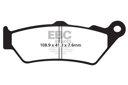 Brakes - FA209/2V Semi Sintered - EBC - Front by baycity powerparts