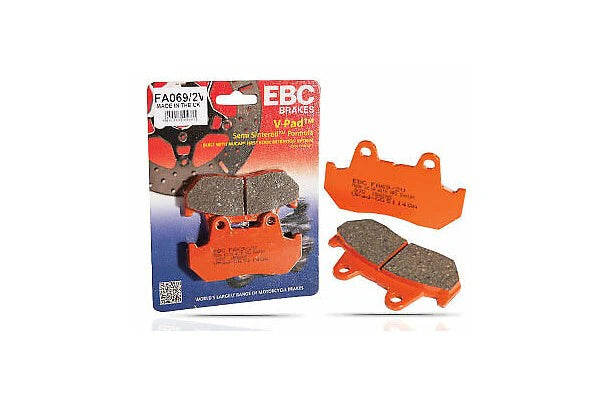 Brakes - FA209/2V Semi Sintered - EBC - Front