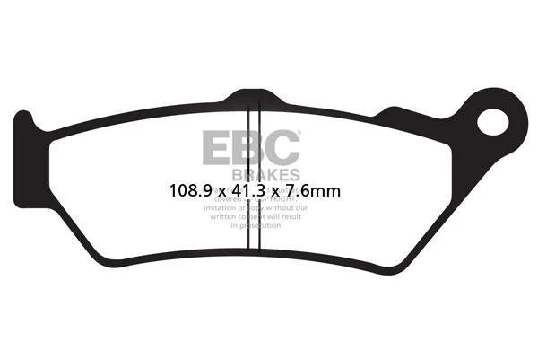 Brakes - FA209/2 Organic - EBC - One Set