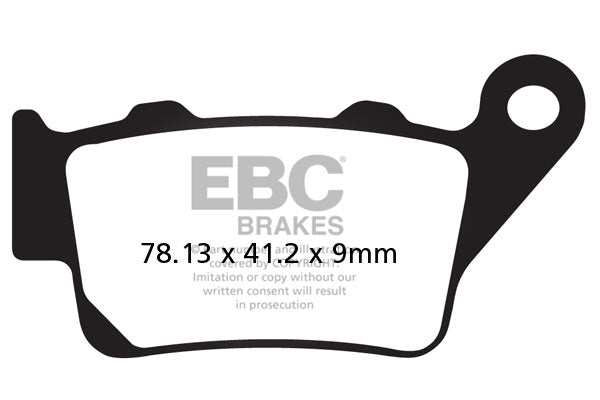 Brakes - FA213HH Fully Sintered - EBC (Rear) - One Rotor (Rear) at baycity powerparts