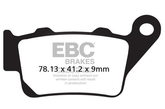Brakes - FA213HH Fully Sintered - EBC (Rear) - One Rotor (Rear) at baycity powerparts