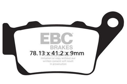Brakes - FA213V Semi Sintered - EBC (Rear) - One Rotor (Rear) baycity powerparts