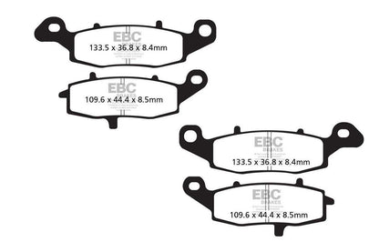 Brakes - FA229HH + FA231HH Fully Sintered - EBC (Front) - Front Set (Two Rotors) baycity powerparts