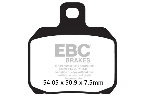Brakes - FA266HH Fully Sintered (Rear) - EBC at baycity powerparts