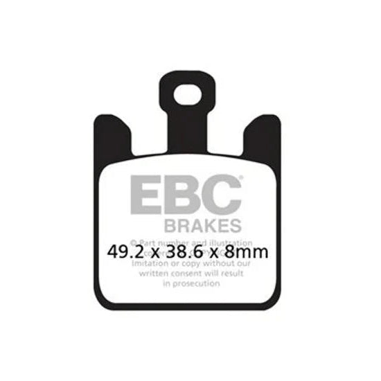 Brakes - FA369/4HH Fully Sintered- EBC (Front) - One Set (Front) at baycity powerparts