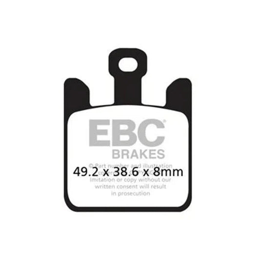Brakes - FA369/4HH Fully Sintered- EBC (Front) - One Set (Front) at baycity powerparts