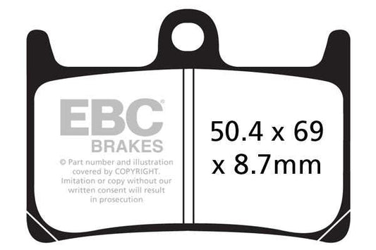 Brakes - FA380HH Fully Sintered - EBC - One Rotor at baycity powerparts