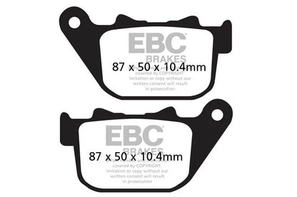 Brakes - FA387HH Fully Sintered - EBC (Rear) - One Set (One Rotor) - Rear by baycity powerparts