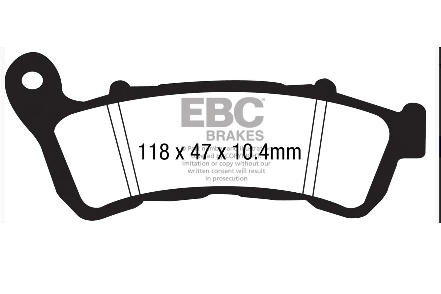 Brakes - FA388/2HH Fully Sintered - EBC (Rear) baycity powerparts