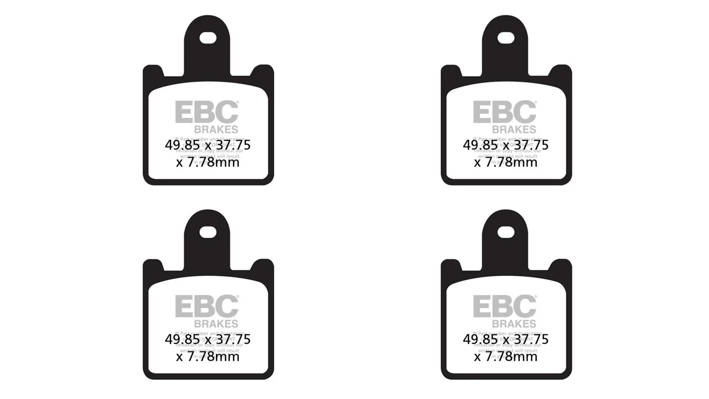 Brakes - FA417/4HH Fully Sintered - EBC (Front) baycity powerparts