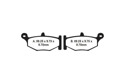 Brakes - FA419HH Fully Sintered - EBC (Rear) - One Set (REAR Rotor) baycity powerparts