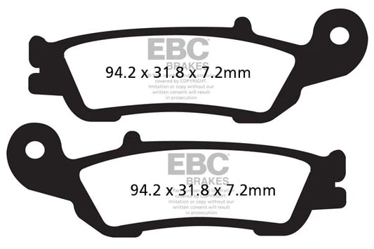 Brakes - FA450TT Carbon - EBC (front) - One Rotor ( One Set) - Front at baycity powerparts