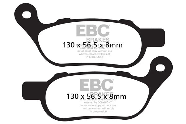 Brakes - FA458HH Fully Sintered - EBC (Rear) - One Rotor ( One Set) - Rear