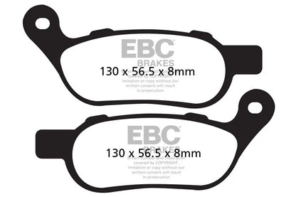 Brakes - FA458HH Fully Sintered - EBC (Rear) - One Rotor ( One Set) - Rear