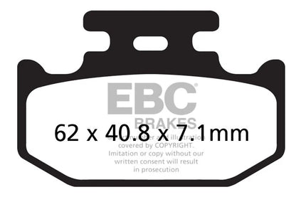 Brakes - FA497TT Carbon - EBC (front) - One Rotor (Front) baycity powerparts