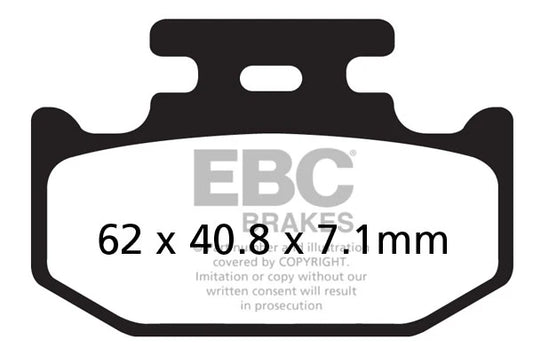 Brakes - FA497TT Carbon - EBC (front) - One Rotor (Front) baycity powerparts