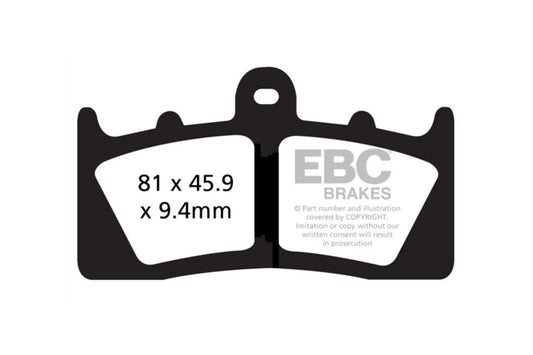 Brakes - FA613HH Fully Sintered (Front) at baycity powerparts