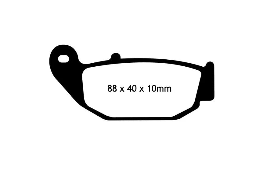 Brakes - FA629HH Fully Sintered - EBC (Rear) - One Set (one Rotor) - Rear at baycity powerparts