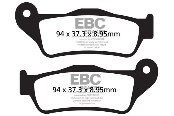 FA643HH Front Brake Pads EBC fully sintered one set for one rotor Baycity Power Parts