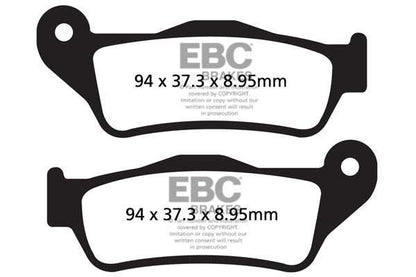 Brakes - FA643HH Fully Sintered - EBC (Rear) - One Rotor (One Set ) - Rear at baycity powerparts