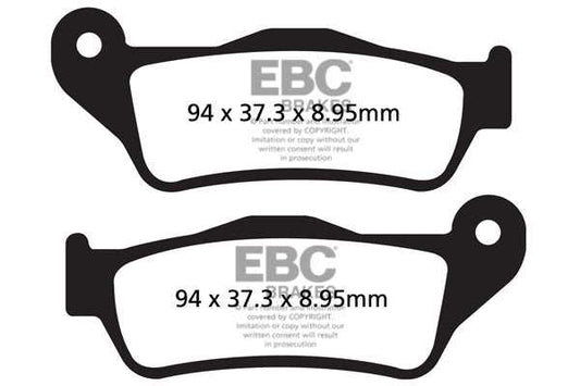 Brakes - FA643HH Fully Sintered - EBC (Rear) - One Rotor (One Set ) - Rear at baycity powerparts
