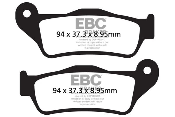 Brakes - FA643V Semi Sintered - EBC (Front) - One Rotor (One Set ) - Front at baycity powerparts