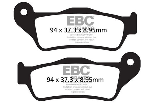 Brakes - FA643V Semi Sintered - EBC (Front) - One Rotor (One Set ) - Front at baycity powerparts