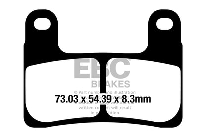 Brakes - Fully Sintered - BMW R1250 GS by baycity powerparts