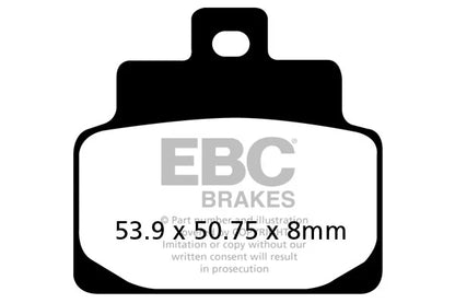 Brakes - Fully Sintered S301HH - EBC (Front) - Front at baycity powerparts