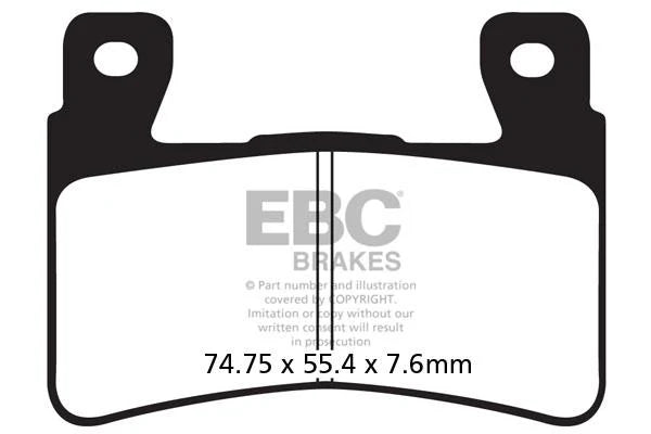 Brakes - GPFAX296HH Grand Prix - EBC (1 Set) at baycity powerparts