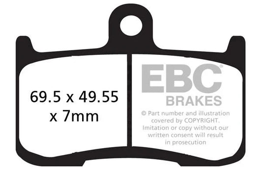 Brakes - GPFAX347HH Grand Prix - EBC (1 Set) at baycity powerparts