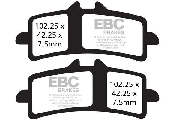 Brakes - GPFAX447HH Grand Prix - EBC (1 Set) at baycity powerparts