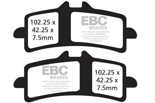 Brakes - GPFAX447HH Grand Prix - EBC (1 Set) at baycity powerparts