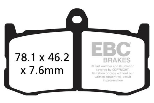 Brakes - GPFAX491HH Grand Prix - EBC (1 Set) at baycity powerparts
