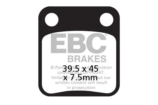 Brakes - MX054 Motocross Race - EBC (Rear) - Rear at baycity powerparts