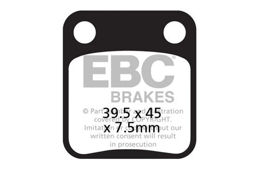 Brakes - MX054 Motocross Race - EBC (Rear) - Rear at baycity powerparts