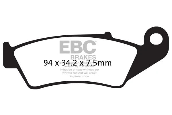 Brakes - MXS185 Motocross Race - EBC (Front) - One Set (One rotor) - Front at baycity powerparts