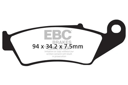 Brakes - MXS185 Motocross Race - EBC (Front) - One Set (One rotor) - Front at baycity powerparts