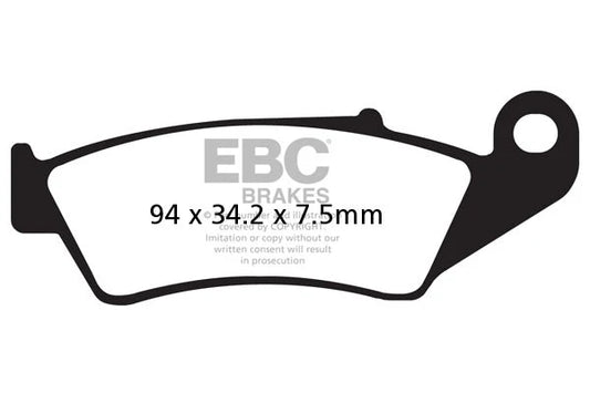 Brakes - MXS185 Motocross Race - EBC (Front) - One Set (One rotor) - Front at baycity powerparts