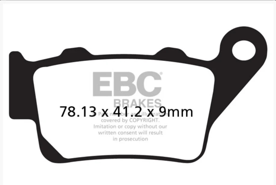 Brakes - MXS208 Motocross Race - EBC (Rear) at abycity powerparts