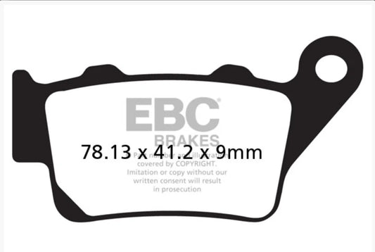 Brakes - MXS208 Motocross Race - EBC (Rear) at abycity powerparts