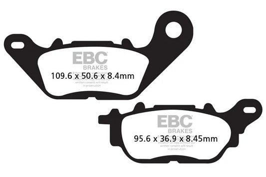 Brakes - SFA464 Organic - EBC (Front) - Front ( 2N / 1 PAIR) - 1 ROTOR by baycity powerparts