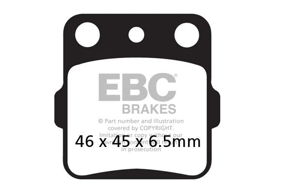 Brakes - Sintered FA084/3R - EBC at baycity powerparts